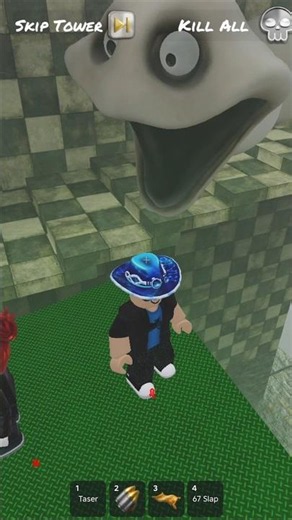 Goofing around in Climb scary worm tower 3 #roblox