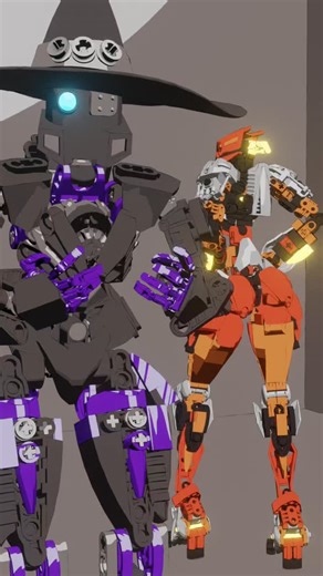 rg on Instagram: "Lol . . . . . . #bionicle #bioniclemoc #blender3d #biogram #blender #cellshading ##blendernpr #moc #animation #rigging"