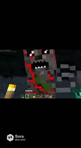 Minecraft nightmare mod,by Sora Ai #soraai #minecraft #fyp