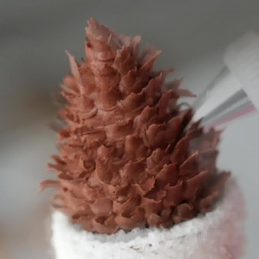 72K views · 588 reactions | These pinecone cupcakes are sure to...