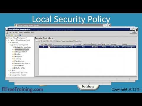 MCITP 70-640: Windows Security Settings and Security Templates