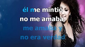 EL ME MINTIO - AMANDA MIGUEL - LETRA - KARAOKE