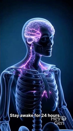 What Happens If You Don’t Sleep for 24 Hours? #shorts