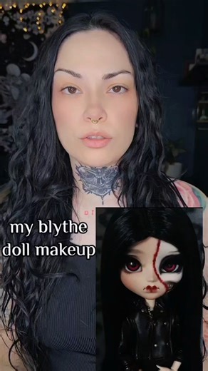 Blythe Doll Makeup Transformation