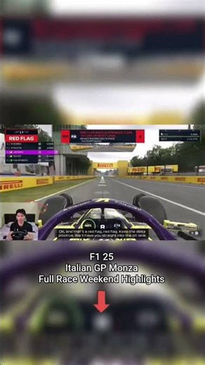 Can i survive in this Monza Circuit?#f1 #f125 #f1game
