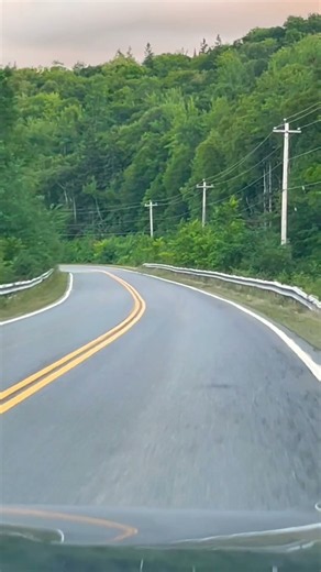 Road trip on the Cabot Trail! 🏞️Have you driven this iconic route before? #travel #explore #short