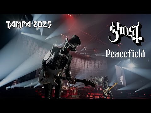 Ghost - Peacefield "Live Tampa 2025" (2-Cam & great audio)
