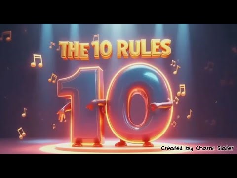 🎵 "The 10 Rules Song: God's Ten Commandments Come Alive!" 🎵#singalong #kids #music #christianmusic