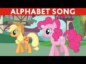 MLP My Little Pony Cartoon ABC Song Learn the ABCs Alphabet Song