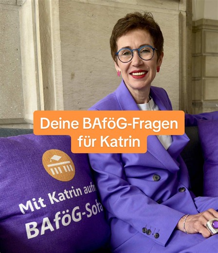 Du hast Fragen zum BAföG? Ob zum Erstantrag, Folgeantrag oder den einzureichenden Unterlagen: Katrin hilft euch gern weiter und gibt hilfreiche Tipps 💡 Kommt einfach an eine der Hochschulen oder schreibt uns euren Campus in die Kommentare und wir kommen zu euch 🤝 #bafög #student #tipps #bafögantrag #campus