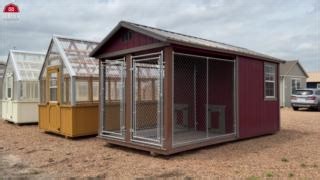 101 reactions · 60 shares | Did you know that Derksen isn't just for people? Its true! Derksen caters buildings to chickens and even dogs. If you are looking to add, upgrade or expand your home for your puppy, then look no further than Derksen's Dog Kennels!  Watch the full video here: https://www.youtube.com/watch?v=IWbP-VvEFT0 | Derksen Portable Buildings | Facebook
