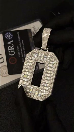 Custom S925 Silver + Moissanite Pendant ✨100% Tested & Guaranteed! ✅