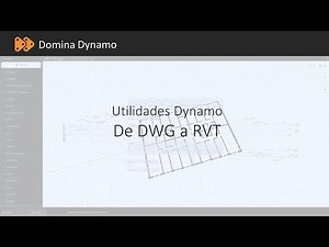 Pasar DWG a RVT con Dynamo