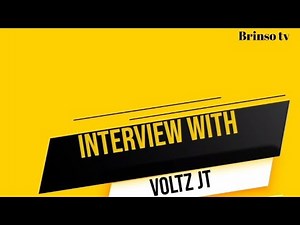 Voltz JT interview @Brinso tv