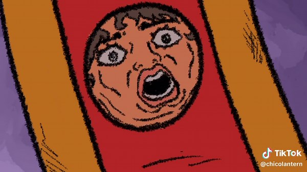 the mimic attacks (animation) #animation #digitalart #cartoon #robloxscarygame #themimc #chicolantern #fyp