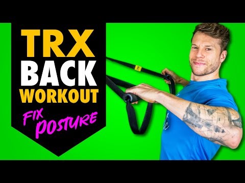 Stronger Back & Posture in 10 Minutes - TRX Back Workout For Beginners