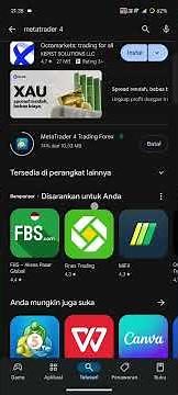 Cara Menginstall Aplikasi Metatrader 4 di HP Android