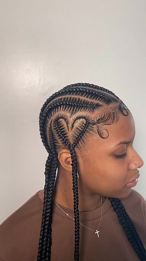 Heart Braids Round 1 Tutorial with Friostyles on Instagram!