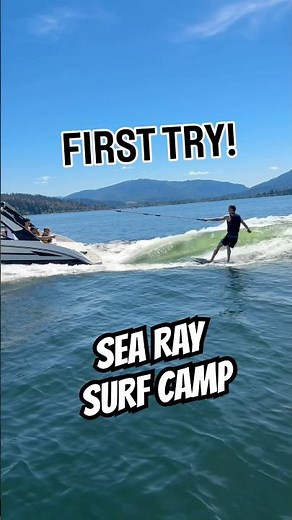 Free wakesurf camp for all levels - Sea Ray Surf Camp!