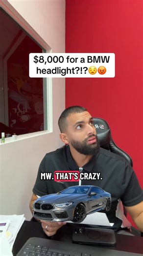 Yusuf Benallal on Instagram: "This BMW M8 headlight was crazy expensive! This is why it’s important to be resourceful and always find a cheaper option for the same option. Car-part, eBay, rock auto are all great places to get new or used parts at a great price! #cars #bmw #carparts #dealership #luxurycars #cardealership #behindthescenes #carsales #bodyshop #cardealer #dealershiplife"