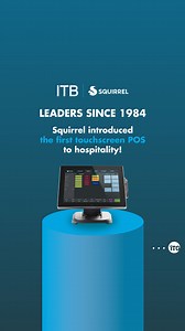 Transforming hospitality since 1984! Squirrel POS pioneered the world's first touchscreen Point of Sale system, enhancing service with precision and efficiency. Elevate your guest experience with the innovation leaders. #ITGHolding #ITB #Squirrel #SquirrelPOS #POS #POSSolutions #Restaurant #Hospitality | ITG