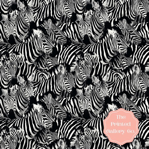 Abstract Zebra Heard Clipart, Black & White Zebra Seamless Repeating Pattern, Animal Collage Safari Digital Paper - Etsy