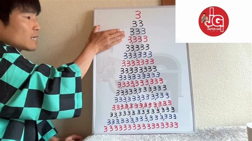 3333333 NUMBERS IN JAPANESE #japan #nihongo #japanese #japon #expo | JAPÓN GO