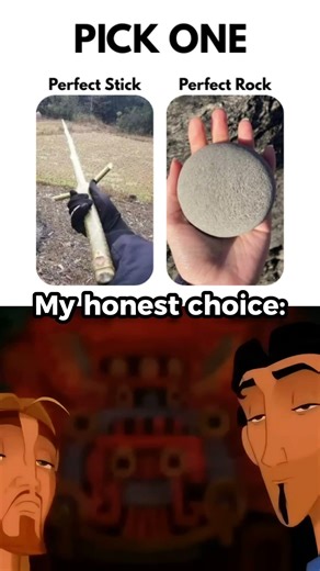 Pick one: Perfect Stick or the Perfect Rock #mountandblade #memes
