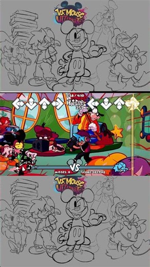 Friday Night Funkin' - VS Mickey Mouse: Ultimate #fnf #fridaynightfunkin