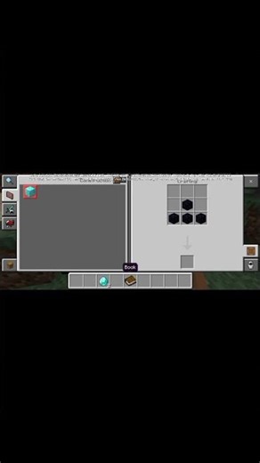 Enchantment Table Recipe in Minecraft #minecraft #gaming #minecraftrecipies