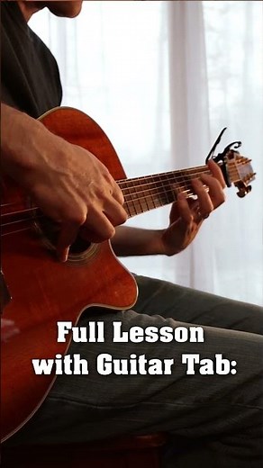 Fingerstyle Guitar - He Leadeth Me - Video Tutorial #fingerstyleguitar #guitarlesson #guitartabs