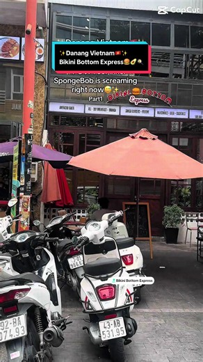 American food in Danang🇻🇳Pt1😋🍔🥑 SpongeBob SquarePants-themed restaurant 😅📍Bikini Bottom Express #americanfood #burgers #avacadotoast #spongebobsquarepants #creatorsearchinsights