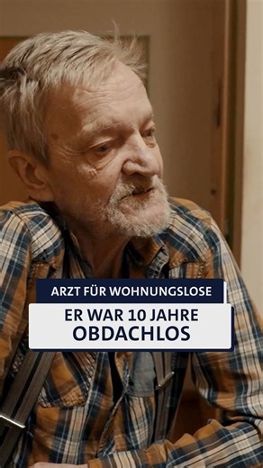 Straßenambulanz: Er war 10 Jahre obdachlos ❤️‍🩹