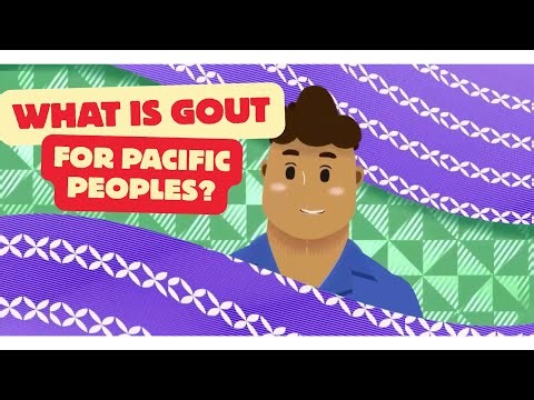 What is gout for Pacific peoples?