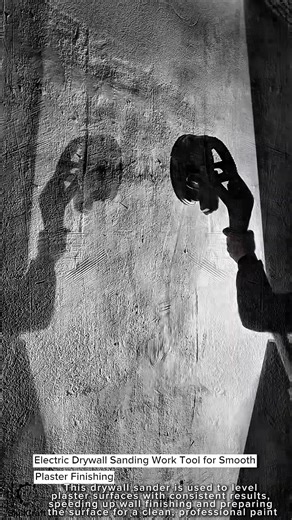 Electric Drywall Sanding Work Tool for Smooth Plaster Finishing #worktool