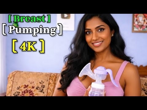[4K]How to Use a Manual Breast Pump Correctly (Beginner-Friendly Guide) breast pumping