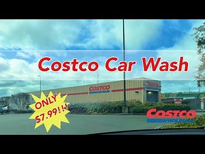 Costco Automated Car Wash Located at Select Costco in the USA, Seattle WA
