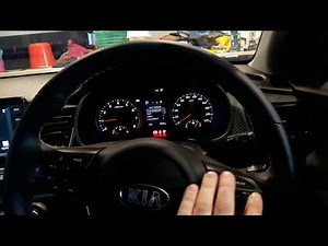 Kia Rio YB 2020 Service Interval Reminder Reset Procedure