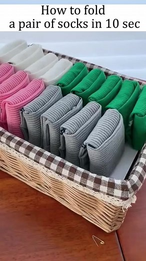 Creative Ways to Fold Long Socks at Home