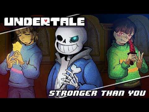 Stronger Than You – Sans Battle Animation (UT 10th Anniversary Special)
