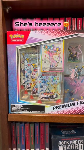 MY PRECIOUS! The Prismatic Evolution Premium Figure Collection is available for purchase at 3rd Universe ✨ Limit 1 per customer! Which card are you hoping to pull most? | 3rd Universe