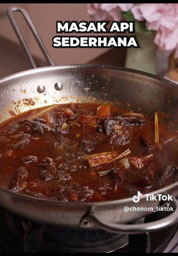 Resepi Nasi Minyak dan Daging Masak Hitam Che Nom