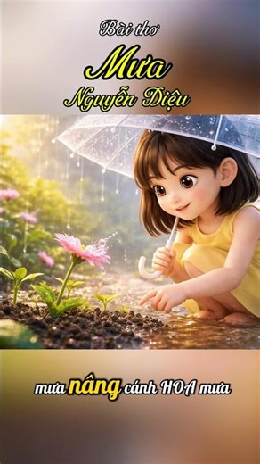 RAIN 🌧️ A Beautiful Poem for Children | Exploring Natural Phenomena | My Huong Preschool