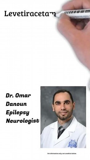 Levetiracetam (Keppra) #Shorts with Epilepsy Neurologist Dr. Omar Danoun