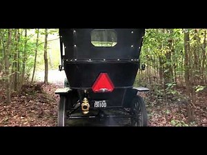 1911 Ford Model T goes offroad