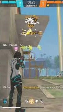 1VS4 New evo scar game play .. #ff #freefire #trending #viral #1vs4clutch #lengend