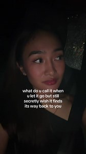 Letting Go but Secretly Wishing He Returns