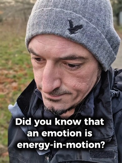 An Emotion is Energy-in-motion. It’s all in the word. E-Motion Emotions are not problems to fix. They are signals, information showing you whether you want to experience more of something or less of it. When emotions are felt and acknowledged, they move through the body naturally. When they’re denied or suppressed, that energy gets stuck. That’s why so many men feel heavy, disconnected, or overwhelmed. Unprocessed emotion doesn’t disappear, it accumulates. Over time, sadness often turns into ang