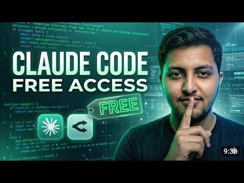 I Unlocked Claude Code for FREE (No Subscription Needed)