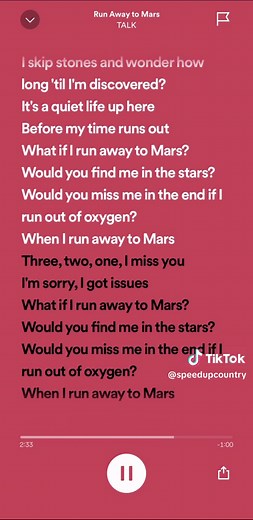 Run Away To Mars - TALK #spedupsoundspedupcountry#countryspedup_#fullsonglyrics🎤🎧🎸#countrysong#spedup#spedupaudios#fullsonglyrics#fullsong#country